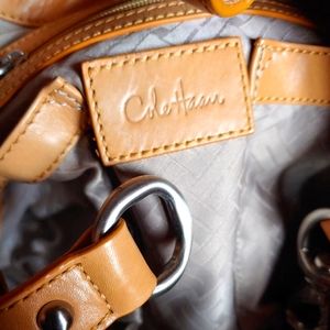 Cole Haan basket weave purse